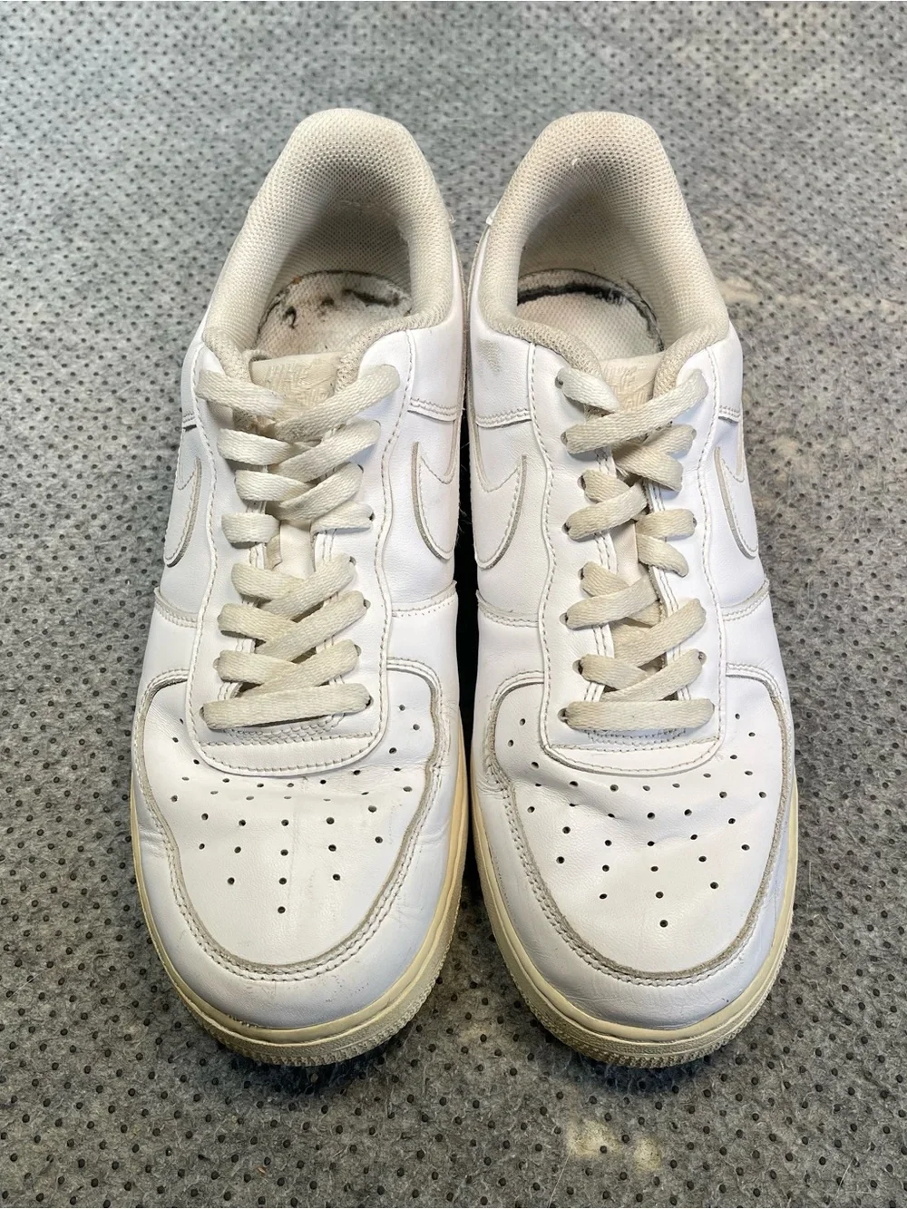 Nike Air Force 1 ‘07 Triple White Shoes Size 10 Men’s